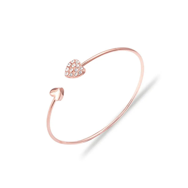 DOUBLE HEART BRACELET