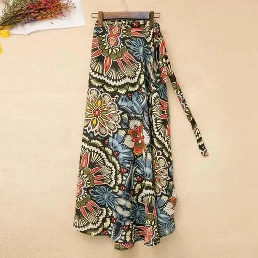 Beach Floral Skirt