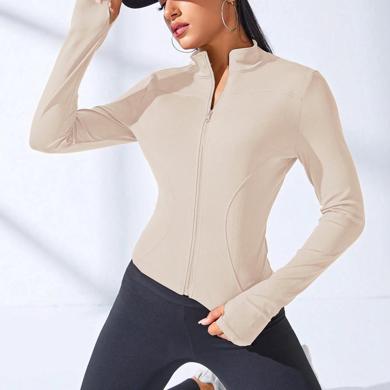 Zipper Yoga Jacket
