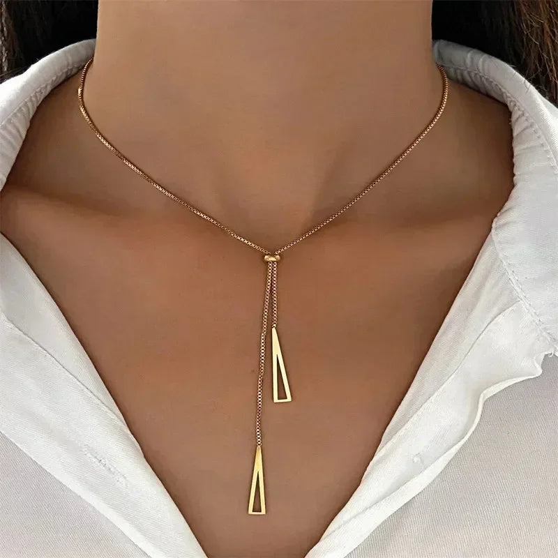 Double Heart Necklace