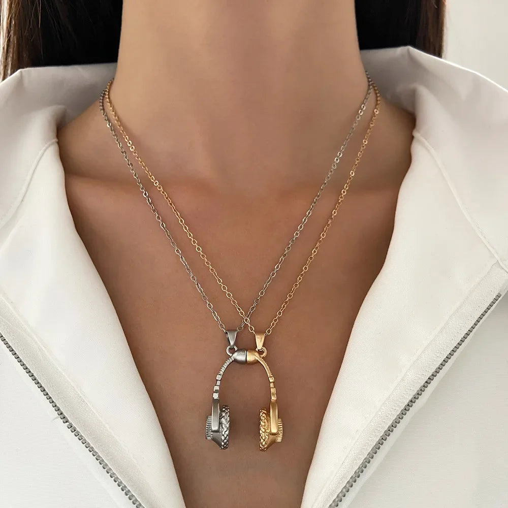 Double Heart Necklace