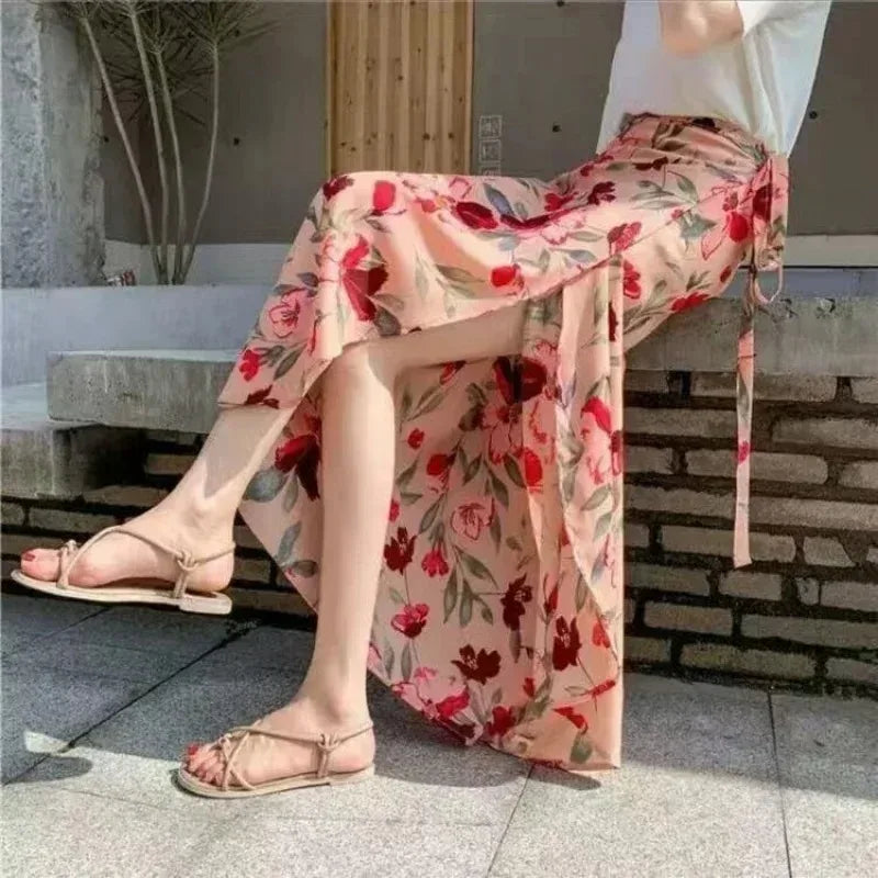 Beach Floral Skirt
