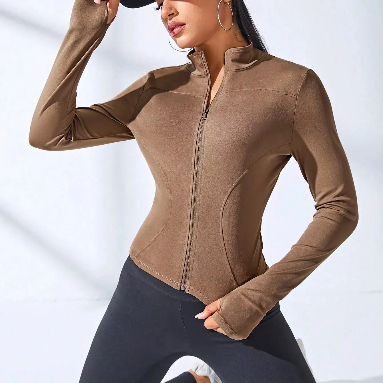 Zipper Yoga Jacket