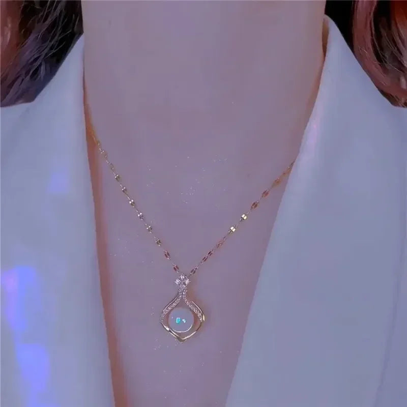 Double Heart Necklace