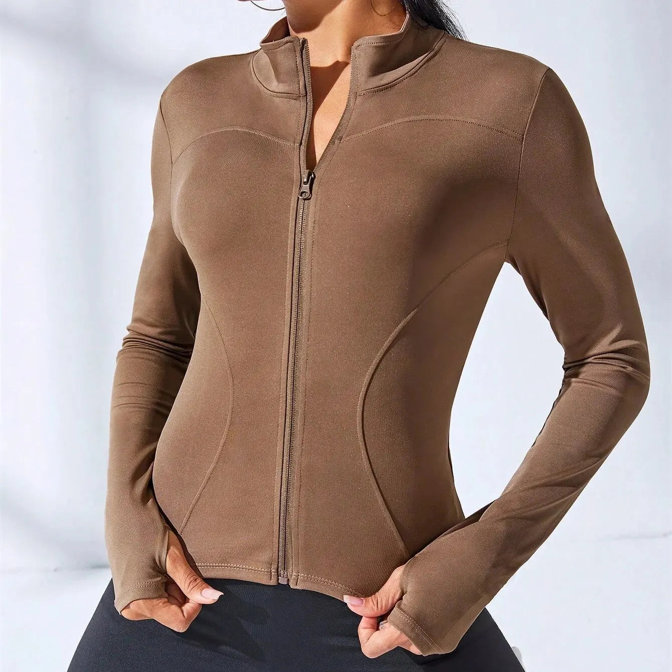 Zipper Yoga Jacket