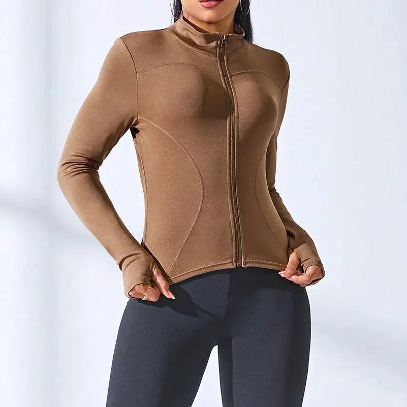 Zipper Yoga Jacket