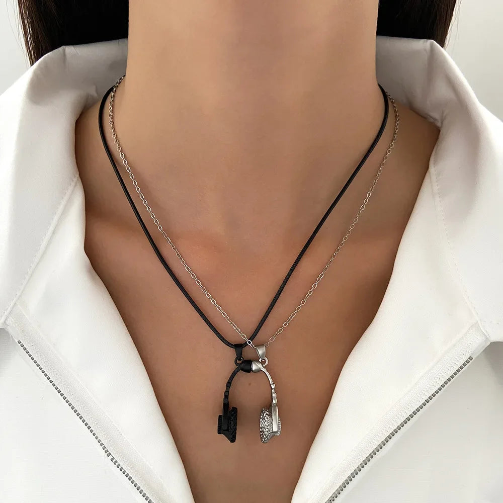 Double Heart Necklace